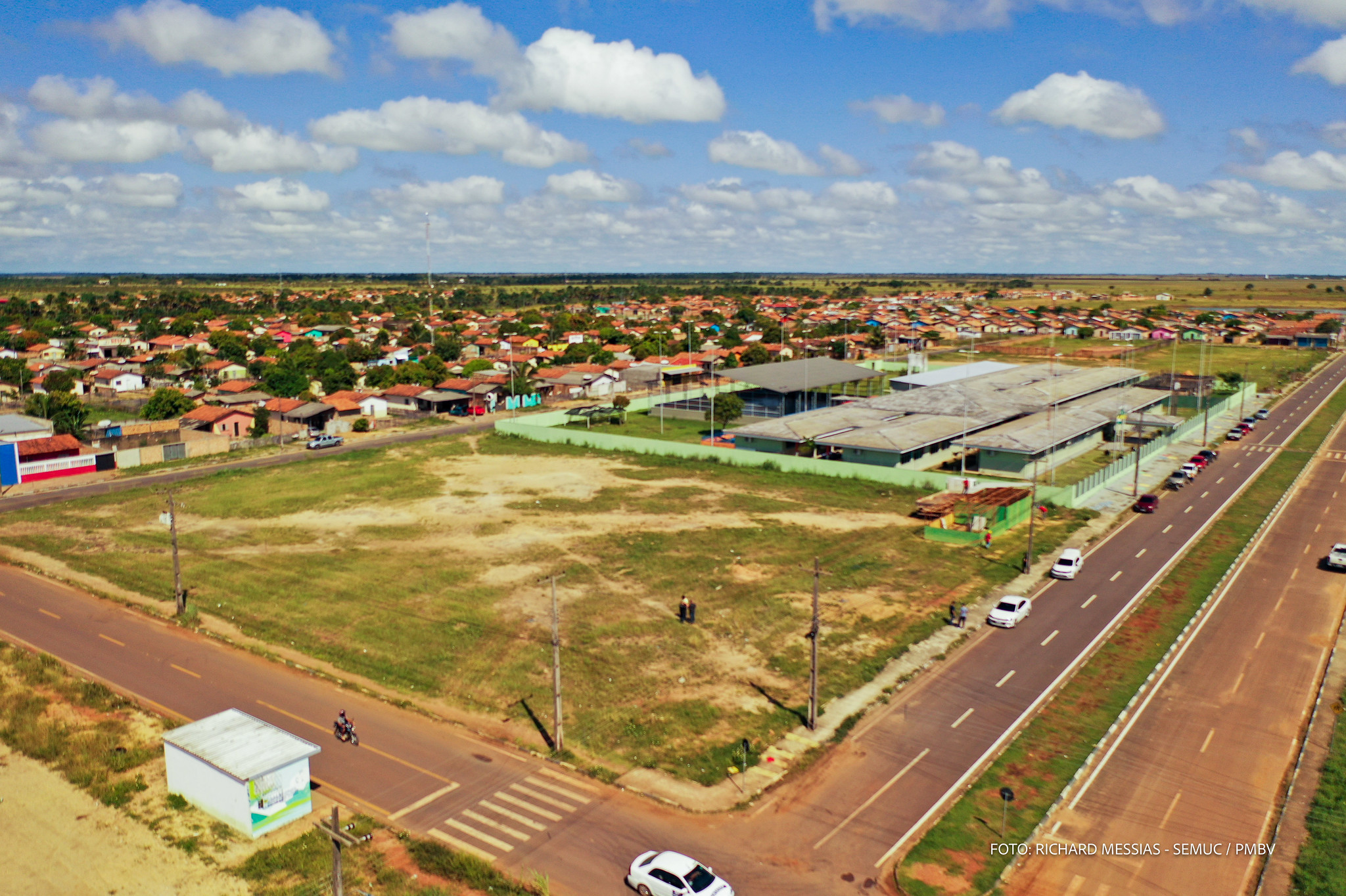 Construção de UBS no conjunto Pérola em Boa Vista é iniciada em uma área de 500 m²