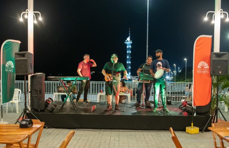 Música no Mirante, Família na Praça e Orla Music marcam dia de lazer em Boa Vista