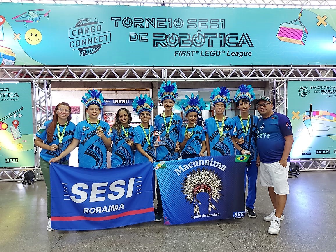 Equipes da Escola Sesi conquistam 1º lugar em três categorias em torneio de robótica