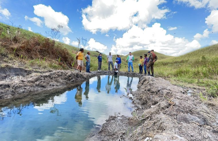 IFRR leva oficina de piscicultura para comunidade indígena em Pacaraima