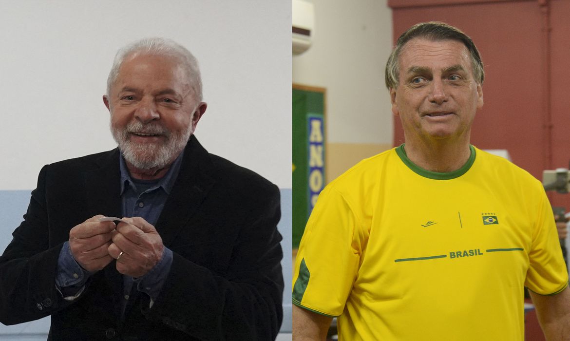 Lula e Bolsonaro disputam a presidência no segundo turno