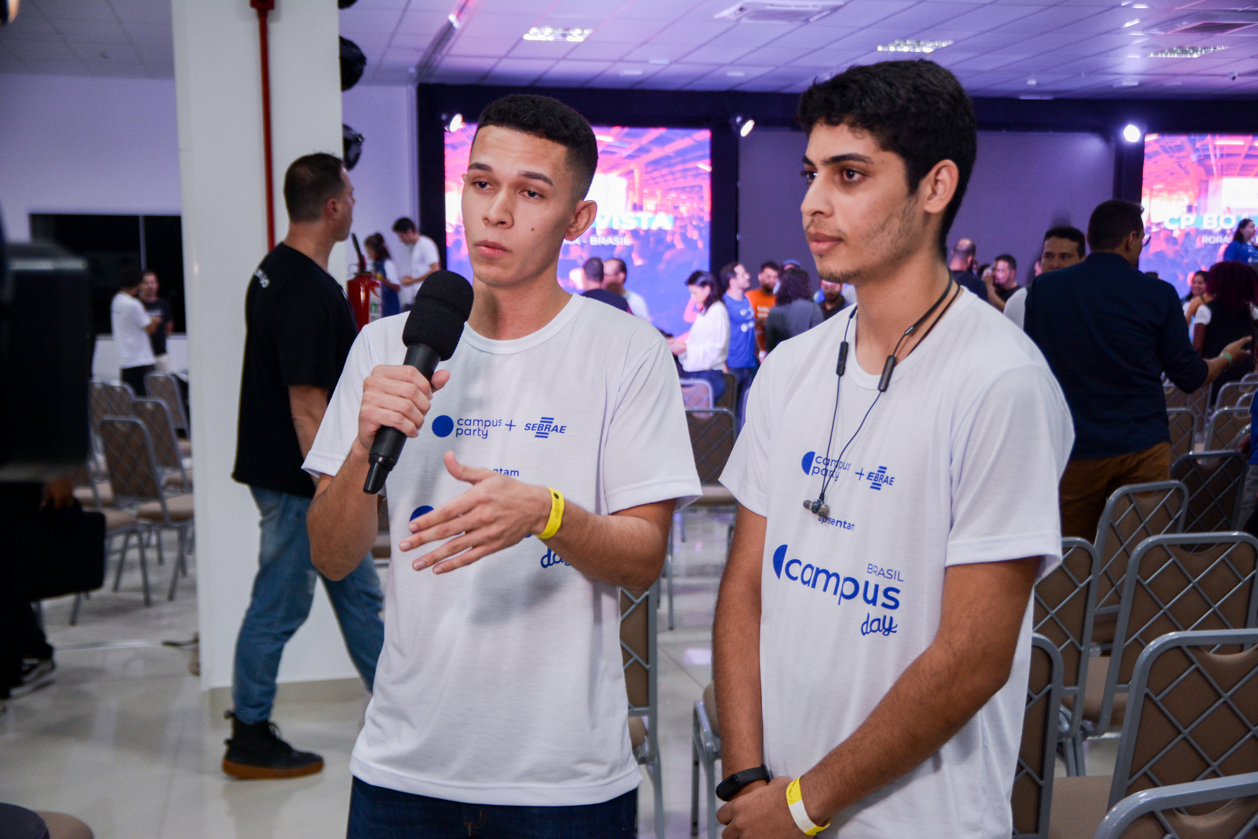 Vencedores do Ideathon da CPBV trocam experiências na 14ª Campus Party Brasil em São Paulo