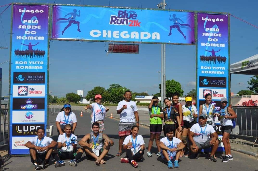 Grupo ‘Pé no Asfalto’ realiza a 3ª edição da Corrida Blue Run em Boa Vista