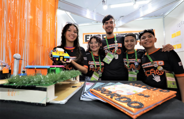 Alunos da Escola do Sesi de Boa Vista conquistam prêmios em competição de robótica no Pará