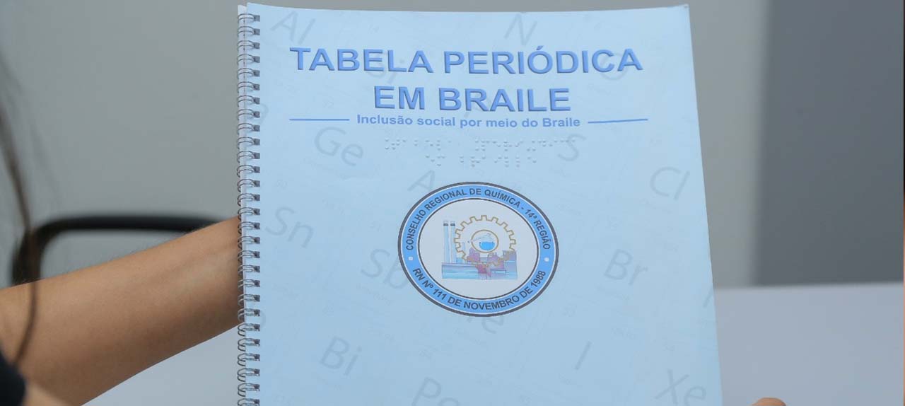 Inclusão: tabela períodica em braile será lançada em Roraima