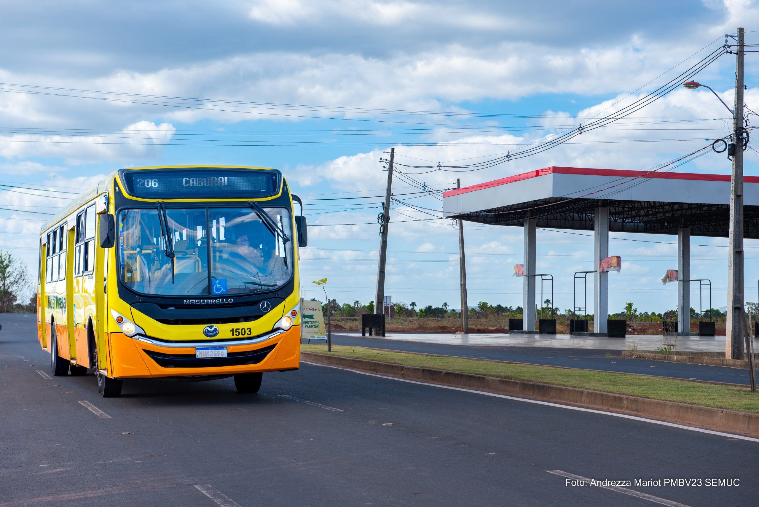 Linha de ônibus atenderá os moradores do Murilo Teixeira e Cabiraí, em Boa Vista