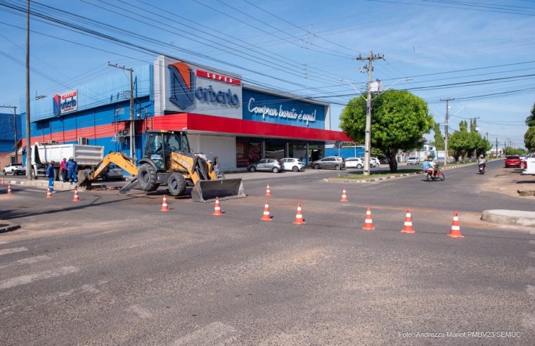 Segurança no trânsito – Canteiros centrais do bairro São Vicente serão fechados