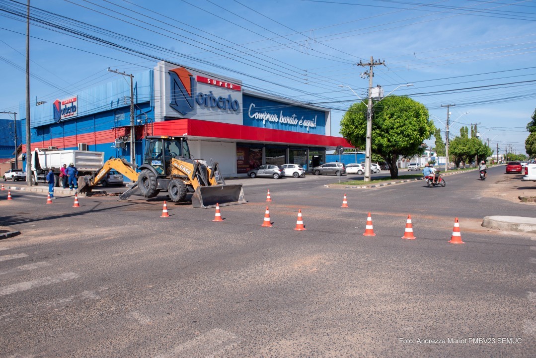 Segurança no trânsito – Canteiros centrais do bairro São Vicente serão fechados