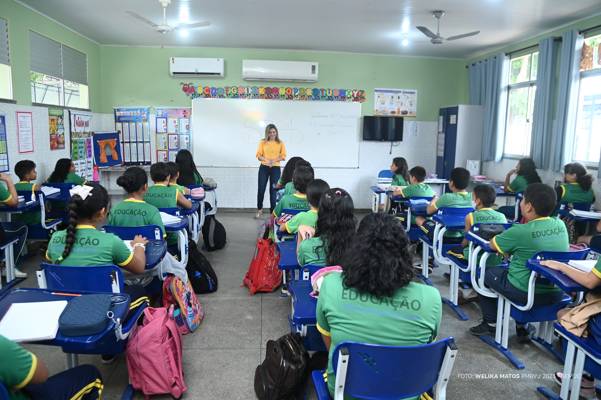 Saeb 2023 – Aulões preparam alunos de escolas da rede municipal de Boa Vista para avaliação nacional