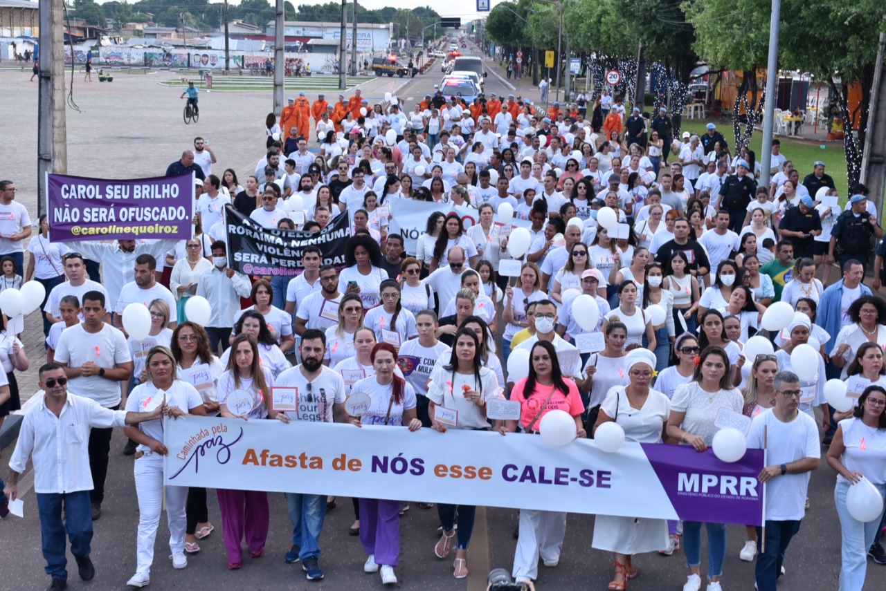 2ª Caminhada pela Paz – Ato contra a violência doméstica será realizado nesta quarta-feira (06), em Boa Vista