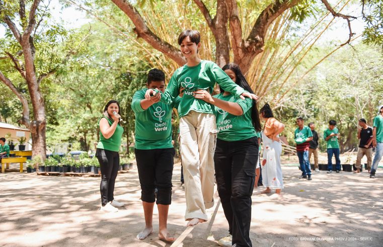 Projeto de Dedo Verde completa 31 anos desenvolvendo ações de sustentabilidade ambiental em Boa Vista