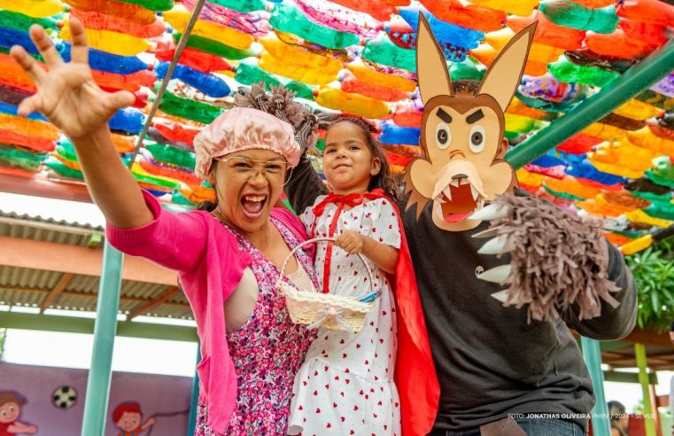 Núcleo de Creches em Boa Vista promove desfile de fantasias na 2ª edição do “Chá Literário”