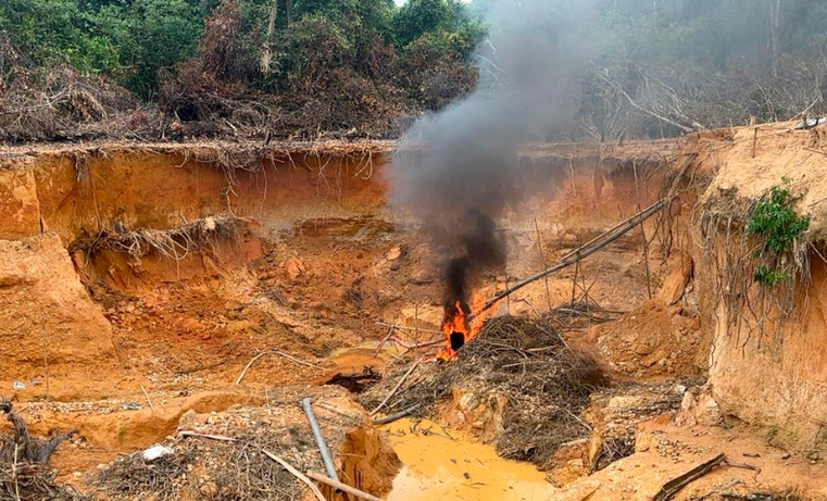 Megaoperação destrói infraestrutura criminosa na Terra Indígena Yanomami