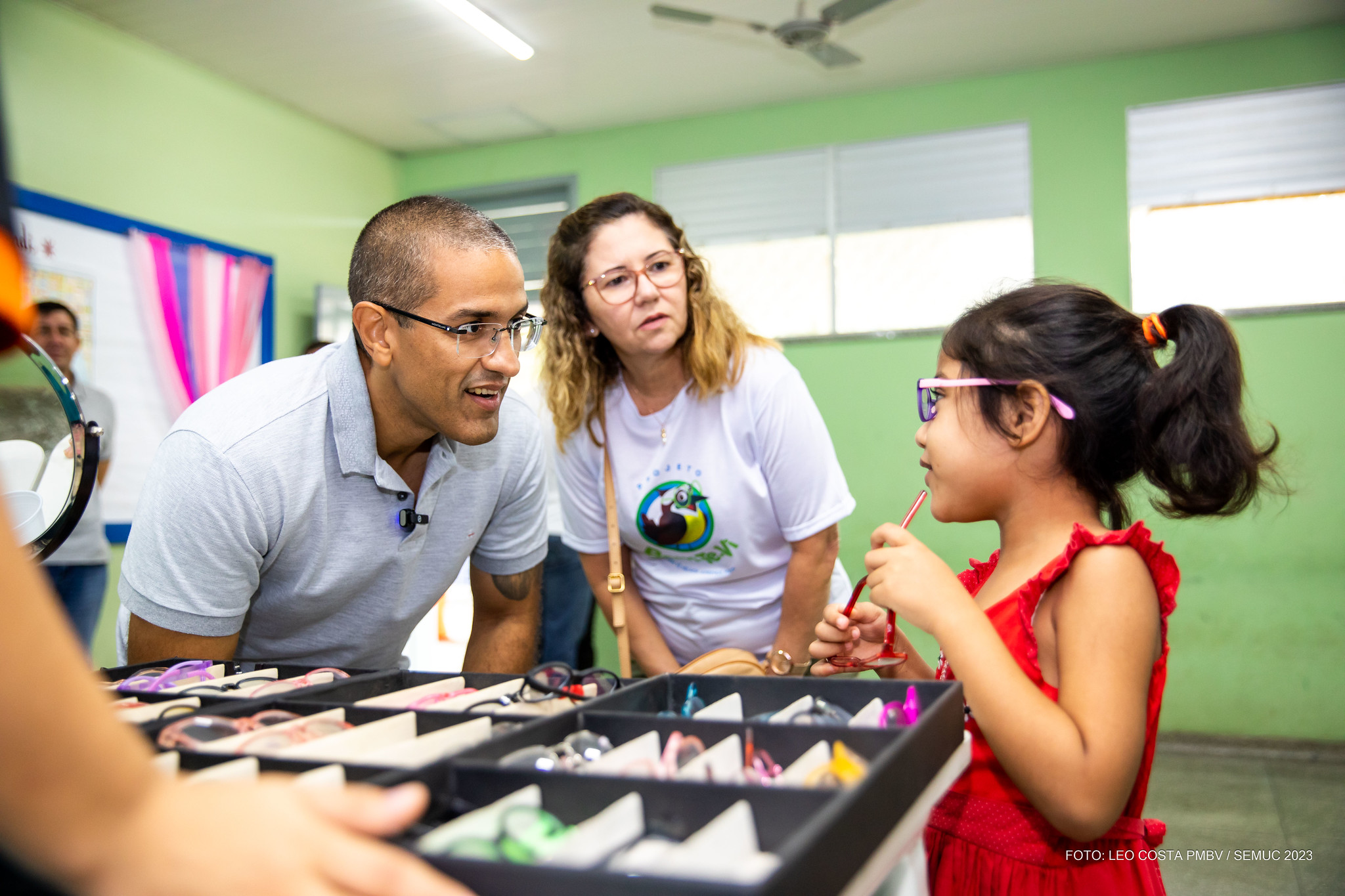 Projeto oftalmológico Bem-Te-Vi garante entrega de óculos para alunos da rede municipal de Boa Vista
