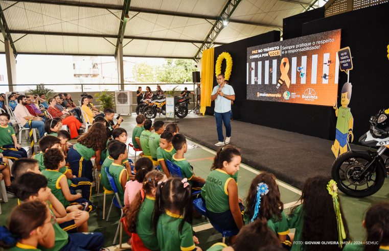 Campanha Maio Amarelo é oficialmente lançada em Boa Vista