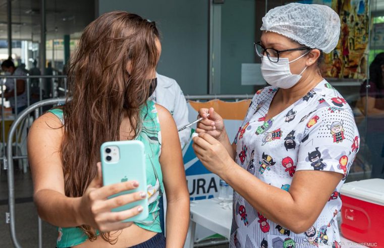 Adolescentes a partir de 12 anos poderão ser vacinadas neste fim de semana em Boa Vista