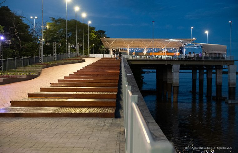 Orla Taumanan é reaberta após obra de interligação com Parque do Rio Branco