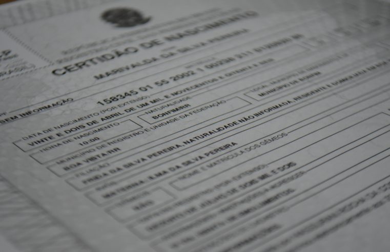 Indígena roraimense de três anos é registrada e passa ter cidadania garantida