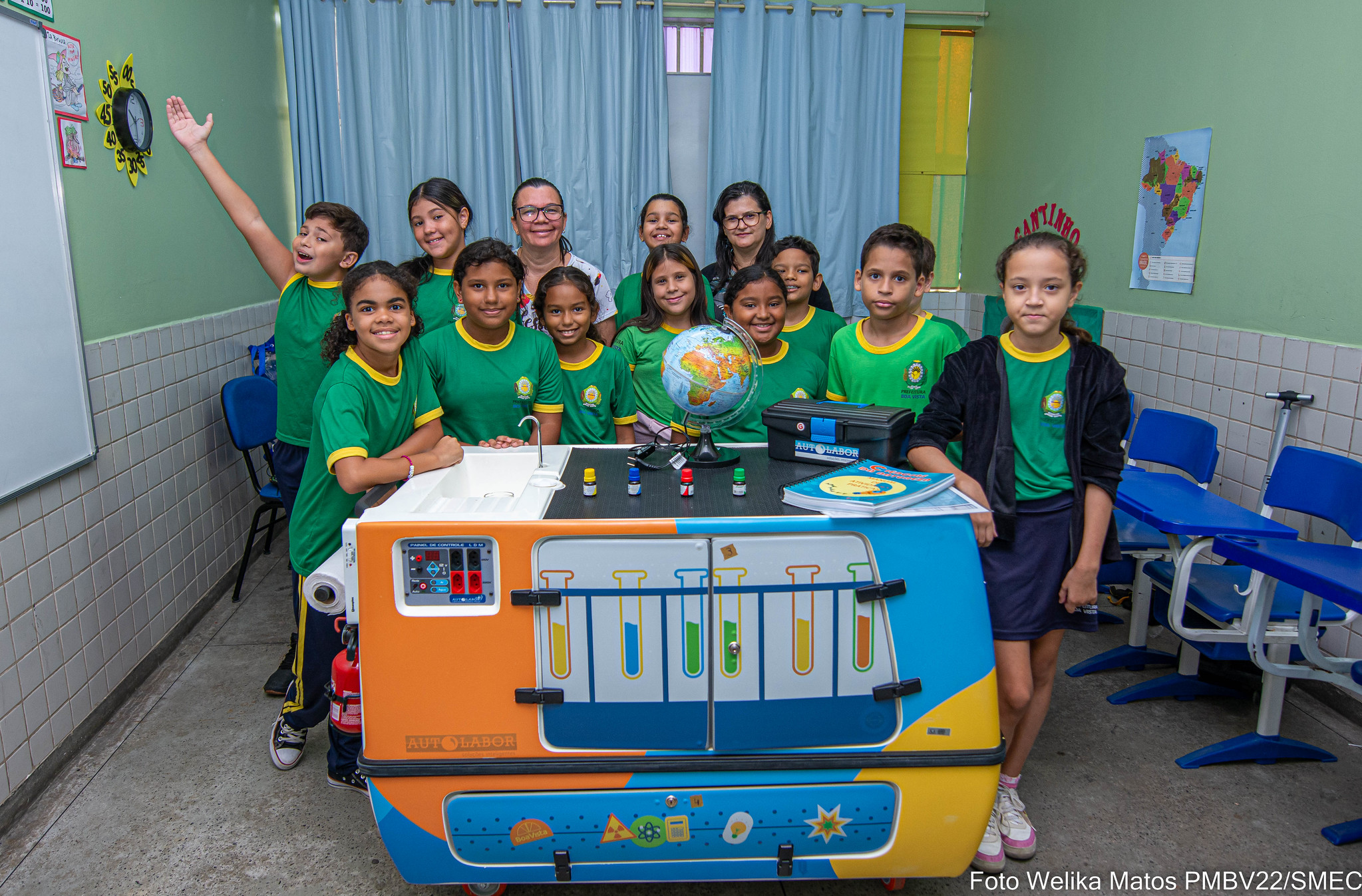 Laboratório Didático Móvel garante um estudo mais prático e experimental para alunos em Boa Vista