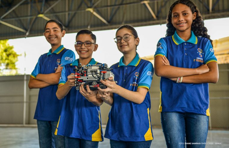 Alunos do CCTI são premiados na Olimpíada Brasileira de Robótica (OBR)