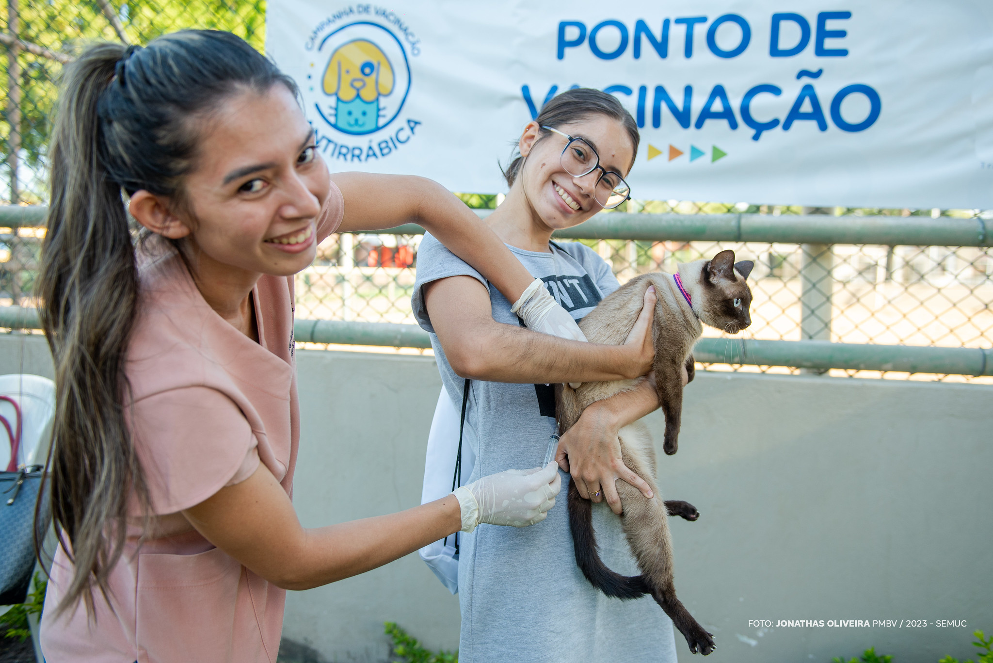 Boa Vista imunizou mais de 7 mil animais no último sábado (12)
