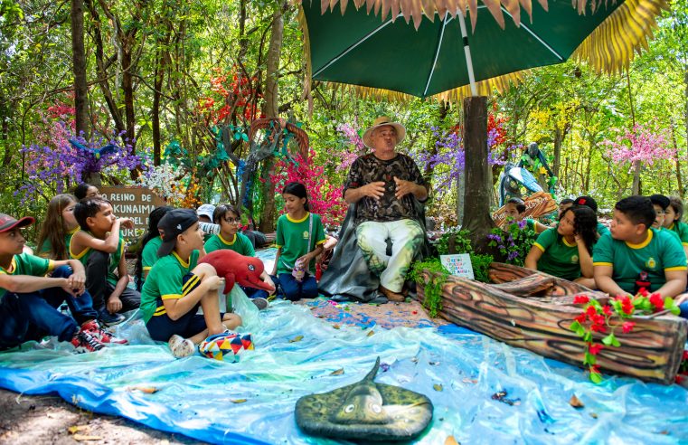 Bosque dos Papagaios promove evento educativo sobre preservação ambiental