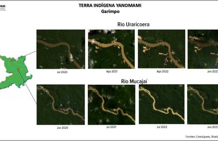 Força-tarefa do Governo Federal reduz em 80% área de garimpo ilegal no Território Yanomami