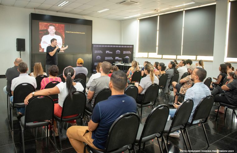 Mormaço Cultural – Empreendedores da gastronomia de Boa Vista trocam experiências com chef Carlos Bertolazzi em workshop