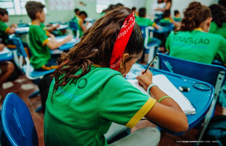 Matrículas para 1° e 2° ano do Ensino Fundamental da rede municipal de Boa Vista podem ser solicitadas a partir desta segunda-feira (15)