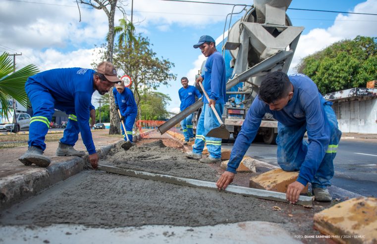 Ciclovias são revitalizadas em Boa Vista
