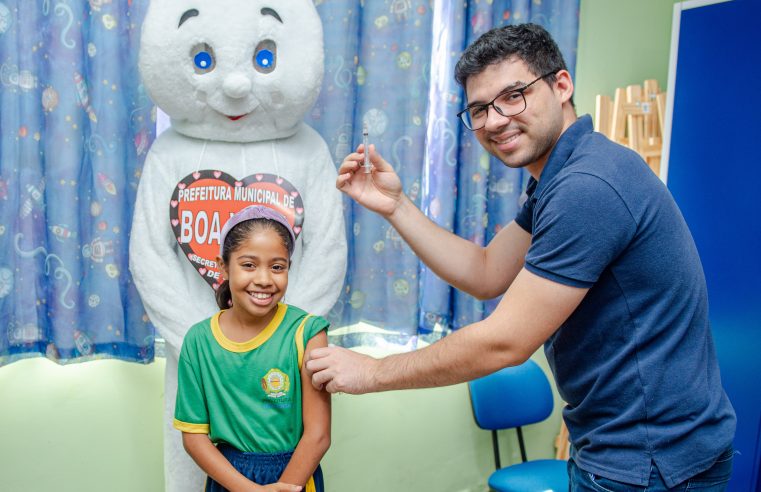 Escolas de Boa Vista terão ação para atualizar vacinação de crianças e adolescentes