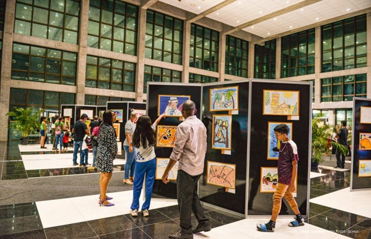 Hoje tem abertura do Projeto Vernissage e final do Festival Educa Talentos no Teatro Municipal