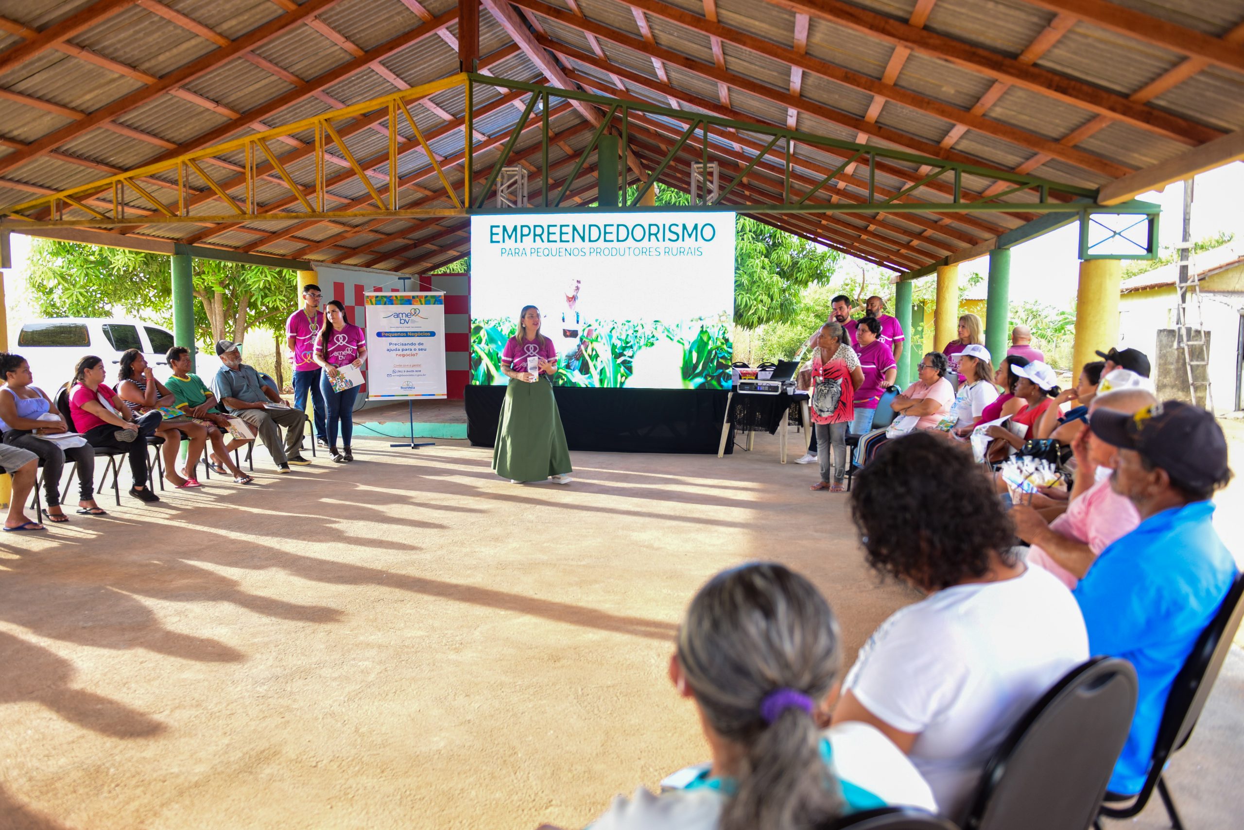 AME Itinerante leva serviços a empreendedores da zona rural de Boa Vista
