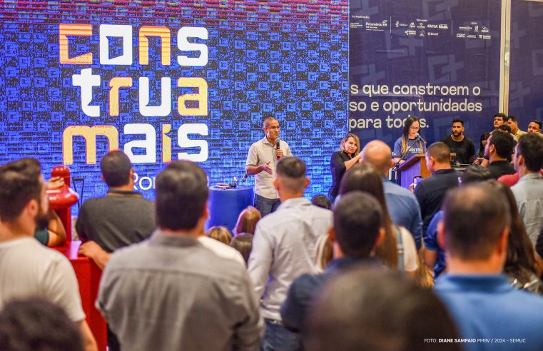 Feira Construa Mais Roraima – Prefeito Arthur Henrique cita obras de infraestrutura e desburocratização de alvarás em Boa Vista