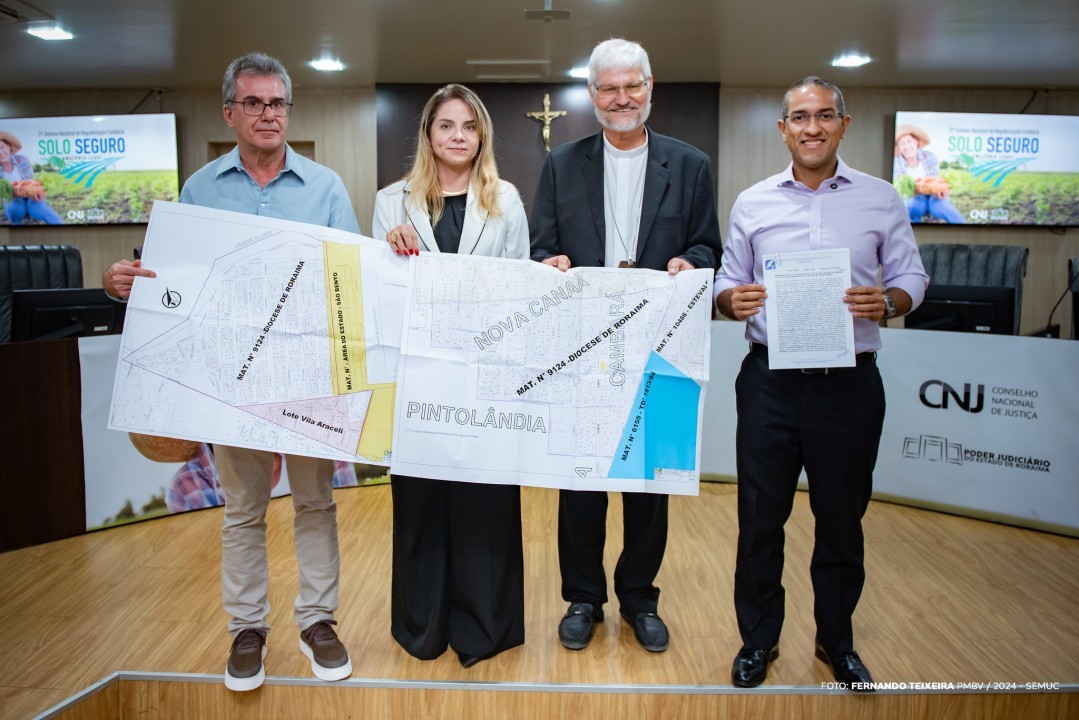Doação de Gleba Cauamé à Prefeitura de Boa Vista permitirá regularização de imóveis em três bairros da capital
