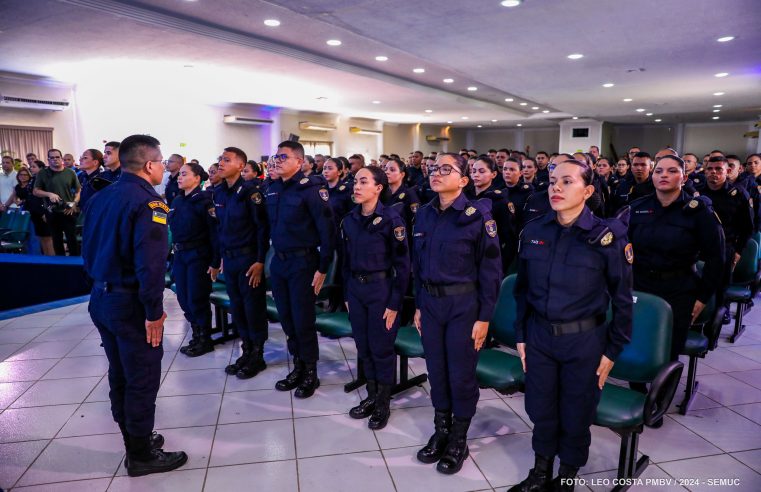 Guarda Municipal ganha reforço com posse de mais 90 agentes