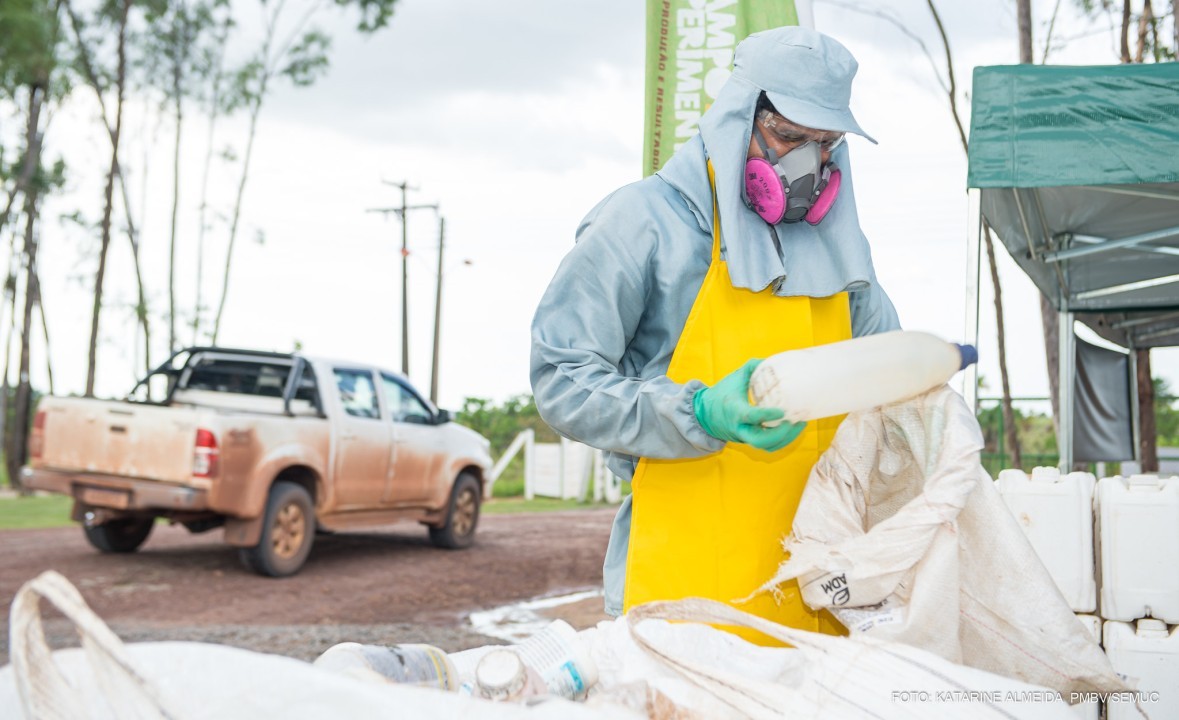 Prefeitura de Boa Vista inicia recolhimento de embalagens vazias de agrotóxicos