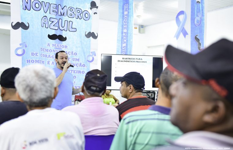 Ação na UBS Asa Branca incentiva prevenção e cuidados com a saúde masculina