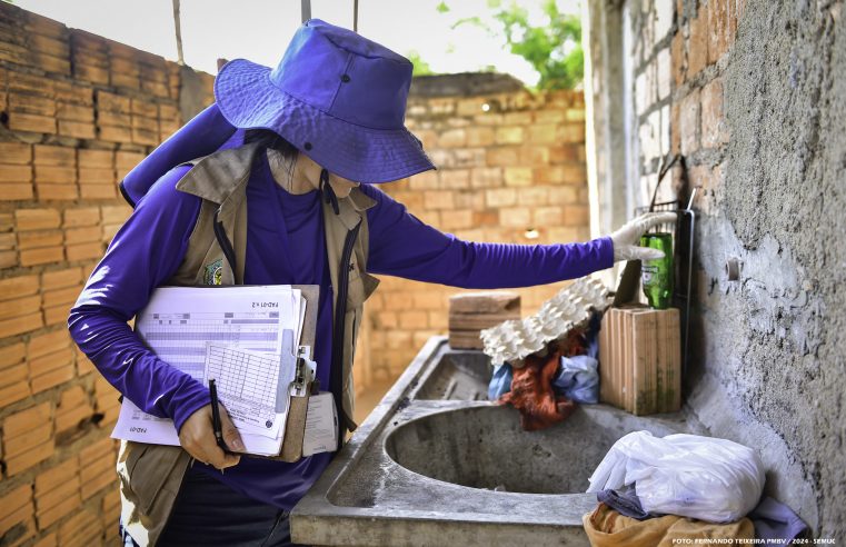 5ª LIRAa 2024 – Último levantamento do ano aponta médio risco de infestação por Aedes aegypti em Boa Vista
