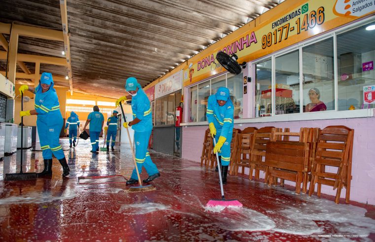 Mercados municipais de Boa Vista passam por limpeza e revitalização