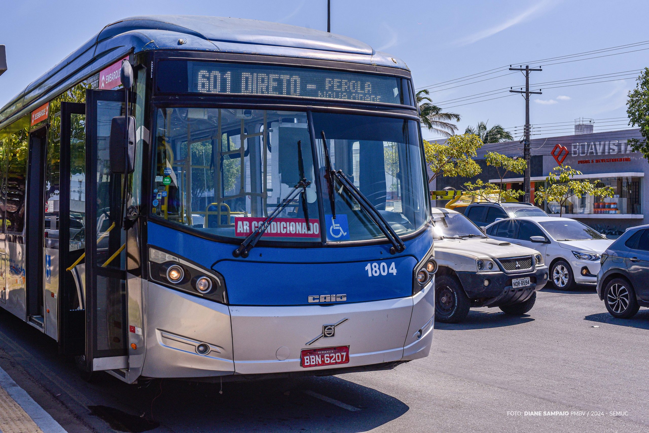 Nova linha de ônibus “sem parar” começa a funcionar em Boa Vista a partir desta quarta-feira (22); veja itinerário