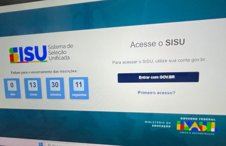 Inscrições do Sisu 2025 encerram hoje (21); Roraima tem 797 vagas em duas universidades públicas