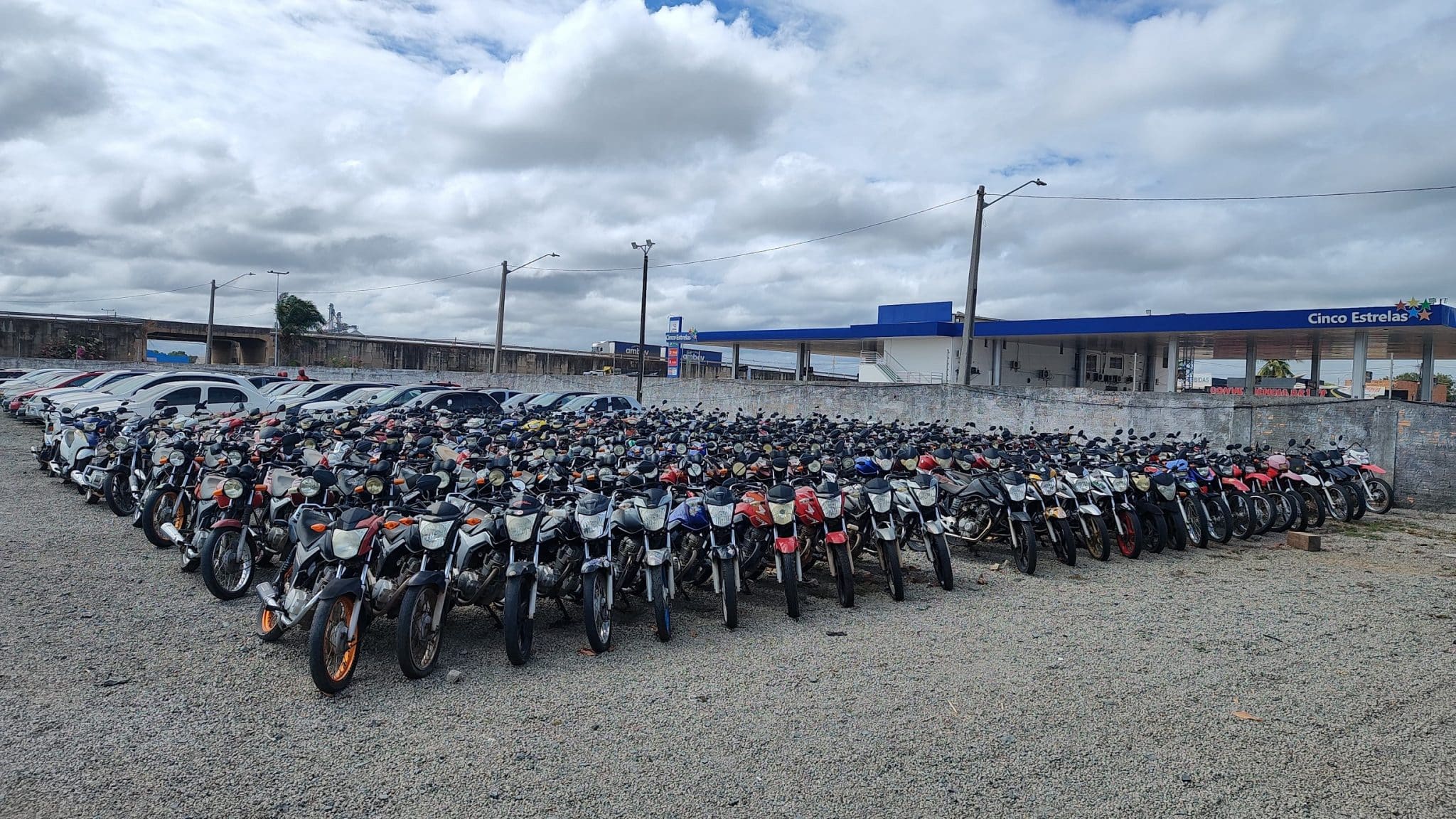 Detran-RR realiza leilão com mais de 200 veículos