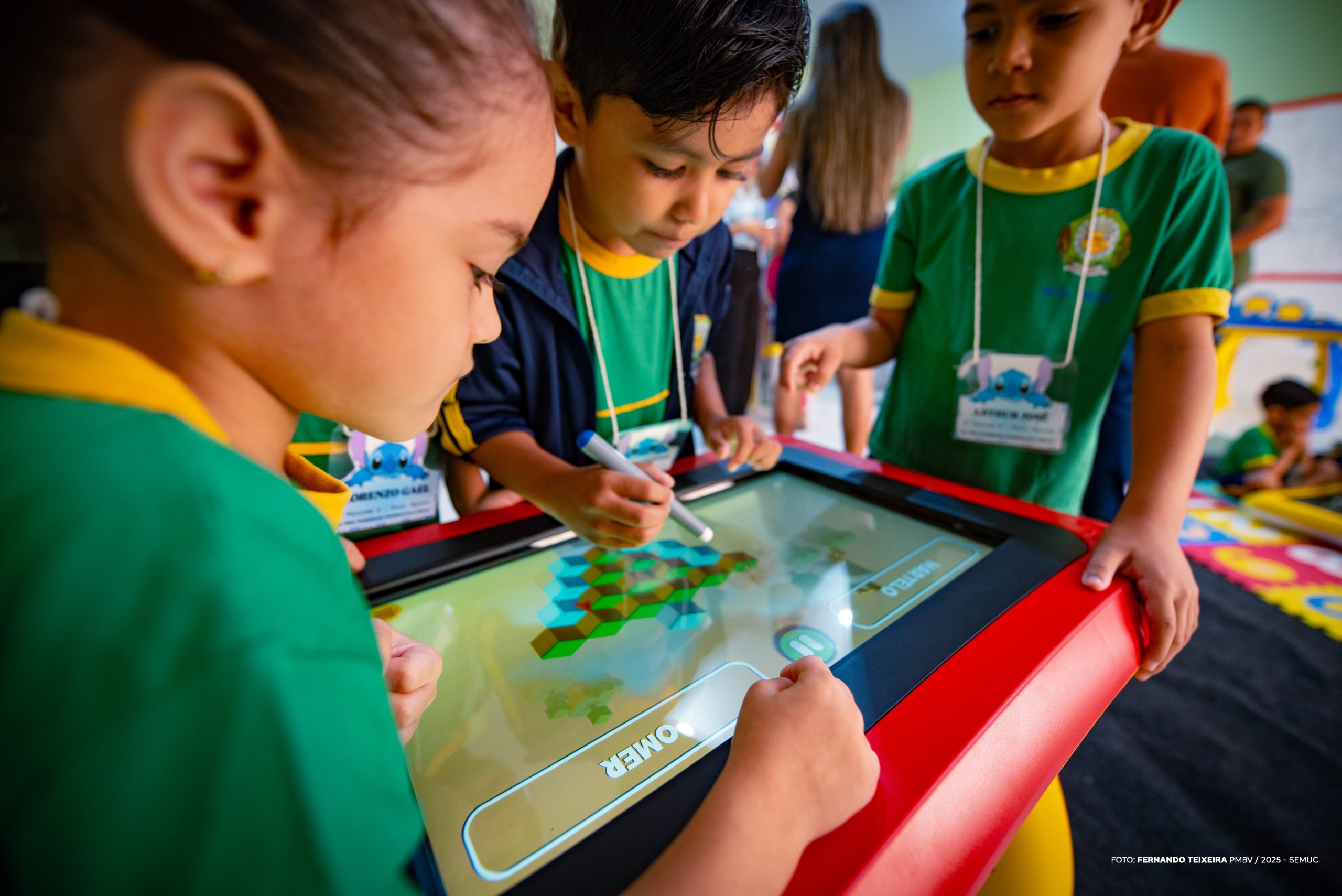 Playtable – Aprendizagem na Educação Infantil de Boa Vista é potencializada com nova ferramenta tecnológica