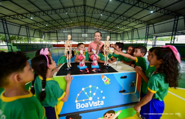 Laboratório Didático Móvel leva inovação e aprendizado prático às escolas de Boa Vista
