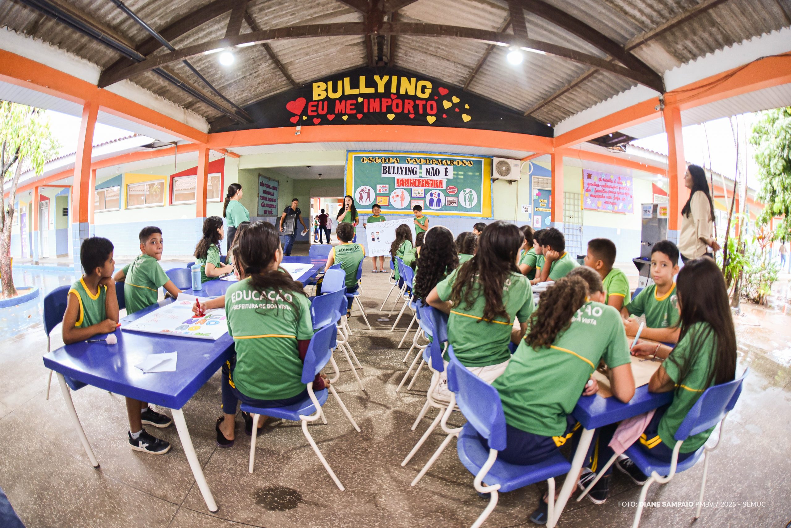 Projeto ‘Bullying, Eu Me Importo’ fortalece empatia e conscientização na Escola Municipal Valdemarina Normando Martins