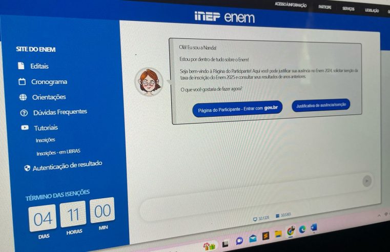 Enem 2025 – Cartão de Confirmação já pode ser consultado pela Página do Participante