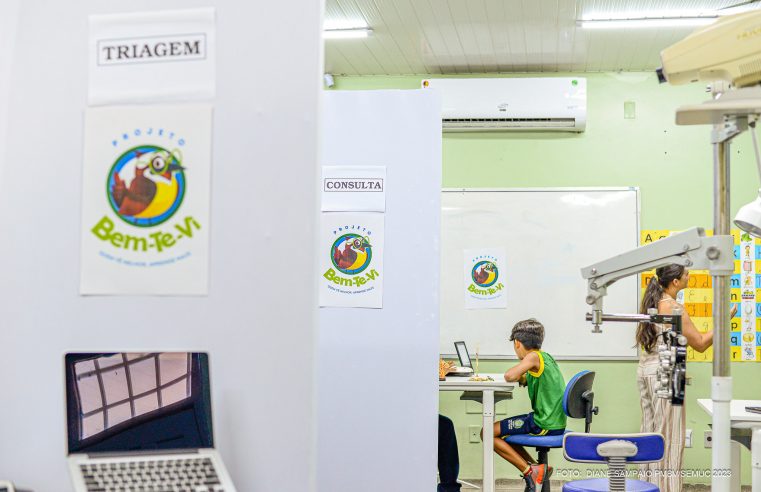 Milhares de alunos de Boa Vista recebem óculos gratuitos e apoio oftalmológico pelo projeto Bem-Te-Vi