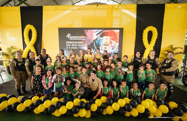 Boa Vista lança campanha Maio Amarelo para reforçar segurança no trânsito