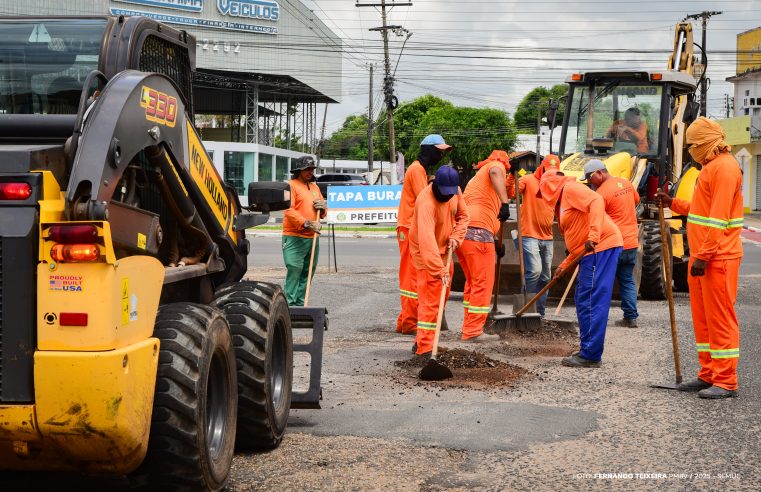 Recuperação viária melhora trânsito nos bairros 31 de Março, Centro, São Pedro, São Vicente, Tancredo Neves e União
